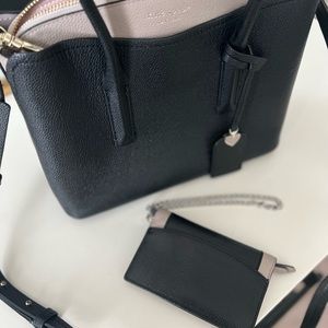 Kate Spade Two Tone Purse + Matching Wallet